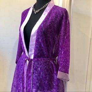 Violet Color Kimono/Robe